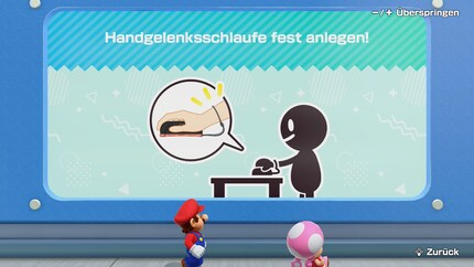 So muss ich die Maus halten...