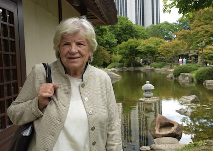 Sabine Rusch knows Hamburg's Japanese gardens well. She even met its creator Yoshikuni Araki.