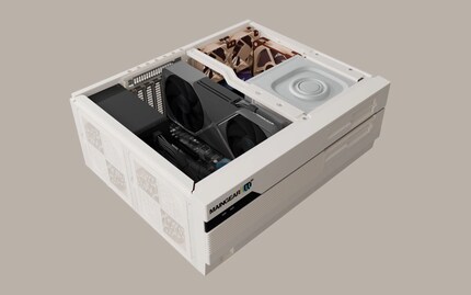 The airflow goes right through the case.