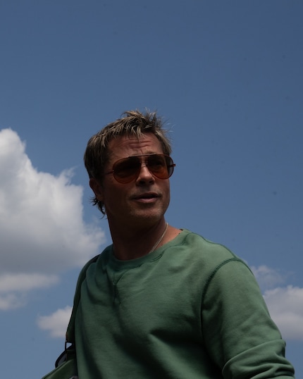 Das ist er, der sagenumwobene Pitt-Pullover.