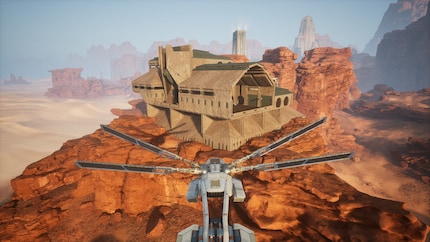The sunny side: with a precise approach, my little ornithopter even fits into its garage with its wings spread out.