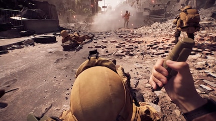 Instead of tending to comrades in the middle of a hail of bullets, I can now pull them away.