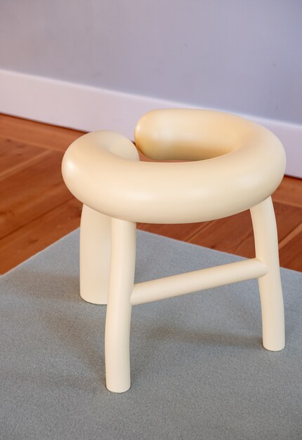 Niet alleen de kleur van de Churro kruk is geïnspireerd op eetwaren.