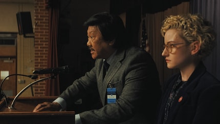 Julia Garner (à droite) a récemment joué le Silver Surfer dans «Fantastic Four : First Steps».