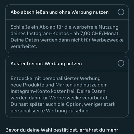 Argent ou données, est-ce légal ?