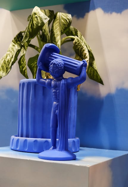 L'Hercule en terre cuite de Magna Graecia.