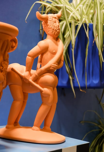 Une statue de la collection Magna Graecia à la M&O.