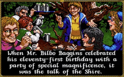Le jeu n'était aussi beau que sur l'ordinateur familial.