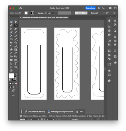 Per questi semplici disegni utilizzo Adobe Illustrator, ...