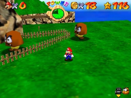 Mario enters the third dimension in 1996.