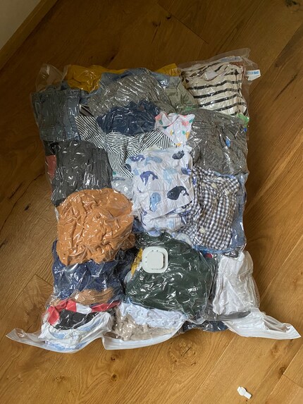 Nur schnell mit dem Staubsauger die Luft rausziehen und fertig.