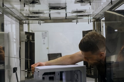 Intensive Tests begleiten die Produktentwicklung.