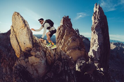 The Hoka Mafate X Hike is made for tours in remote areas.