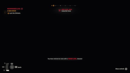 Blackout während des Gameplays. Sehr ungünstig.