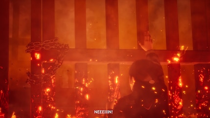 This poor soul is locked in a cage and has to burn for their sins. Silent Hill f brings back the strong symbolism of its predecessors and I love it.