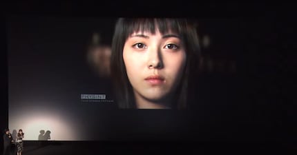 This is what Minami Hamabe will look like in the game.