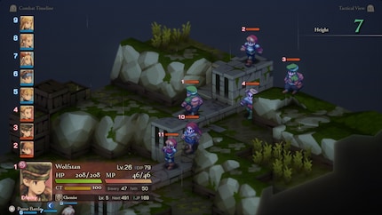 My opponents’ elevated position gives them the advantage here.