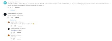 Feedback from dissatisfied users.