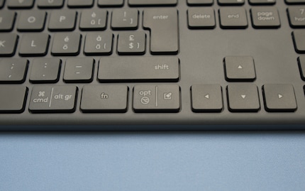 Logitech has switched out the right Ctrl key for an AI key.