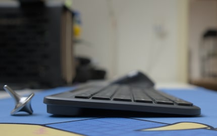 The keyboard’s too flat for my liking.