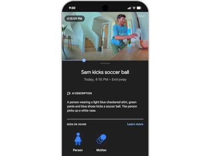 Eine KI-gestützte Bildanalyse erlaubt hilfreichere Meldungen zu den Ereignissen auf deinem Grundstück.