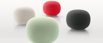 Die neuen Smart Speaker gibt es in vier Farben.