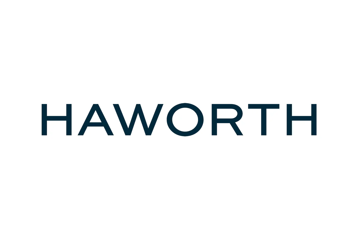 Logo of the Haworth brand