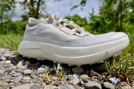 Der Schuh wirkt harmlos, hat's aber in sich.