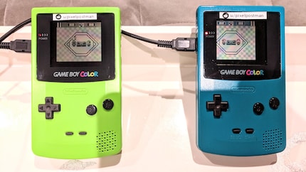Zo werden Pokémon destijds verwisseld op de Game Boy.