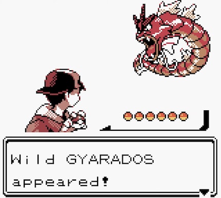 Dankzij zijn prominente verschijning in «silver en gold» is de rode Garados een van de bekendste Shinys.