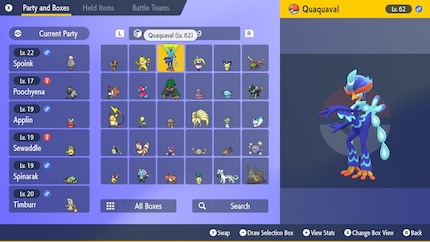 In de Switch-edities «Crimson en Purple» zijn de Pokémon Boxes toegankelijk via het menu en duidelijker dan ooit.