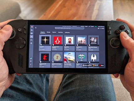 Aus der Xbox-App kann ich auch Spiele anderer Launcher starten. Besonders hübsch sieht die Bibliothek nicht aus.