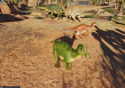 Meine ersten Jungtiere in Jurassic World. Aww...