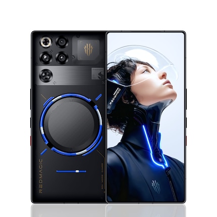 Front and rear view of the gaming smartphone.