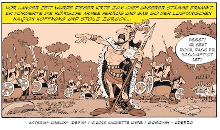 Fado und Saudade spielen natürlich eine Rolle im neuen Asterix-Band.