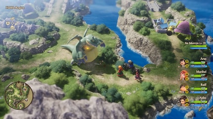 Monster wuseln auf der Oberwelt, so kann ich sie ohne zufällige Kämpfe umgehen.