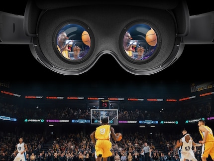 Niet zo eenvoudig om het beeld van de micro OLED-schermen van de Galaxy XR te laten zien.