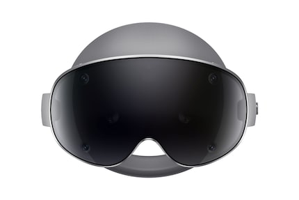 Het vooraanzicht van de Galaxy XR.