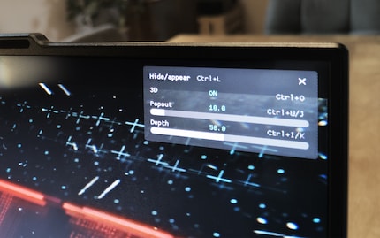 Standardwerte: Dummerweise merkt sich die Software meine Popout- und Depth-Einstellungen nicht.
