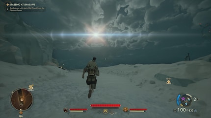 Ebenfalls neu: Die Third-Person-Perspektive, mit der ich meine geile Ausrüstung sehen kann.