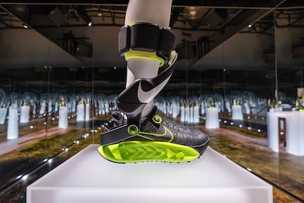 Laufen mit extra Antrieb: So sieht der US-Sportkonzern Nike die Zukunft.