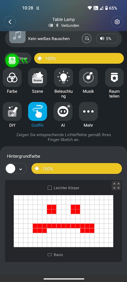 Der Graffiti-Modus überzeugt mich nicht.