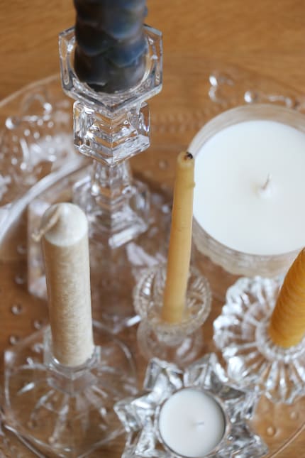 Keine Sorge, die vielen verschiedenen Glas-Objekte ergeben am Schluss ein stimmiges Bild.