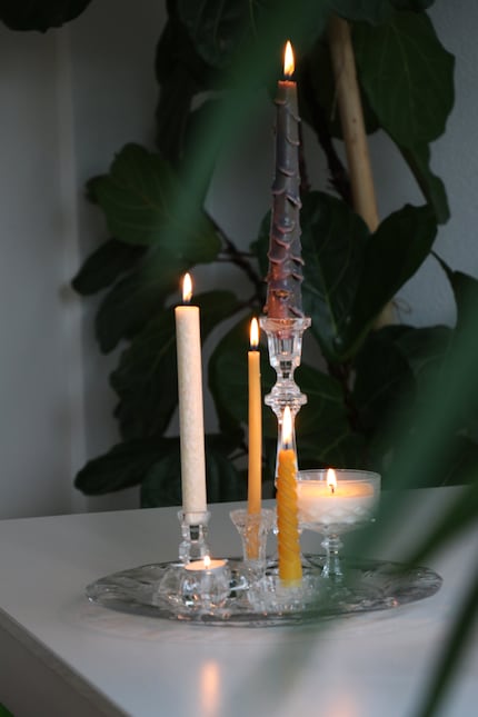 Bei uns leuchten nun sechs statt vier Lichtlein.