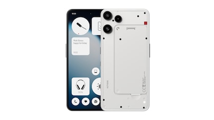 The Phone (3a) Lite comes in white or black.