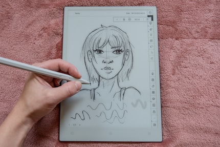 Auch auf vier Ebenen kann ich ohne Probleme skizzieren.