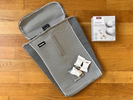 Im Set enthalten sind drei Tabs. Der 12-Stück-Nachschub kostet rund 25 Franken.