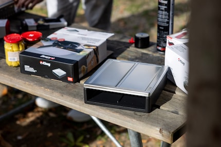 Maar nu snel: het gourmethulpstuk is gelukkig maar een puzzel met twee stukjes.