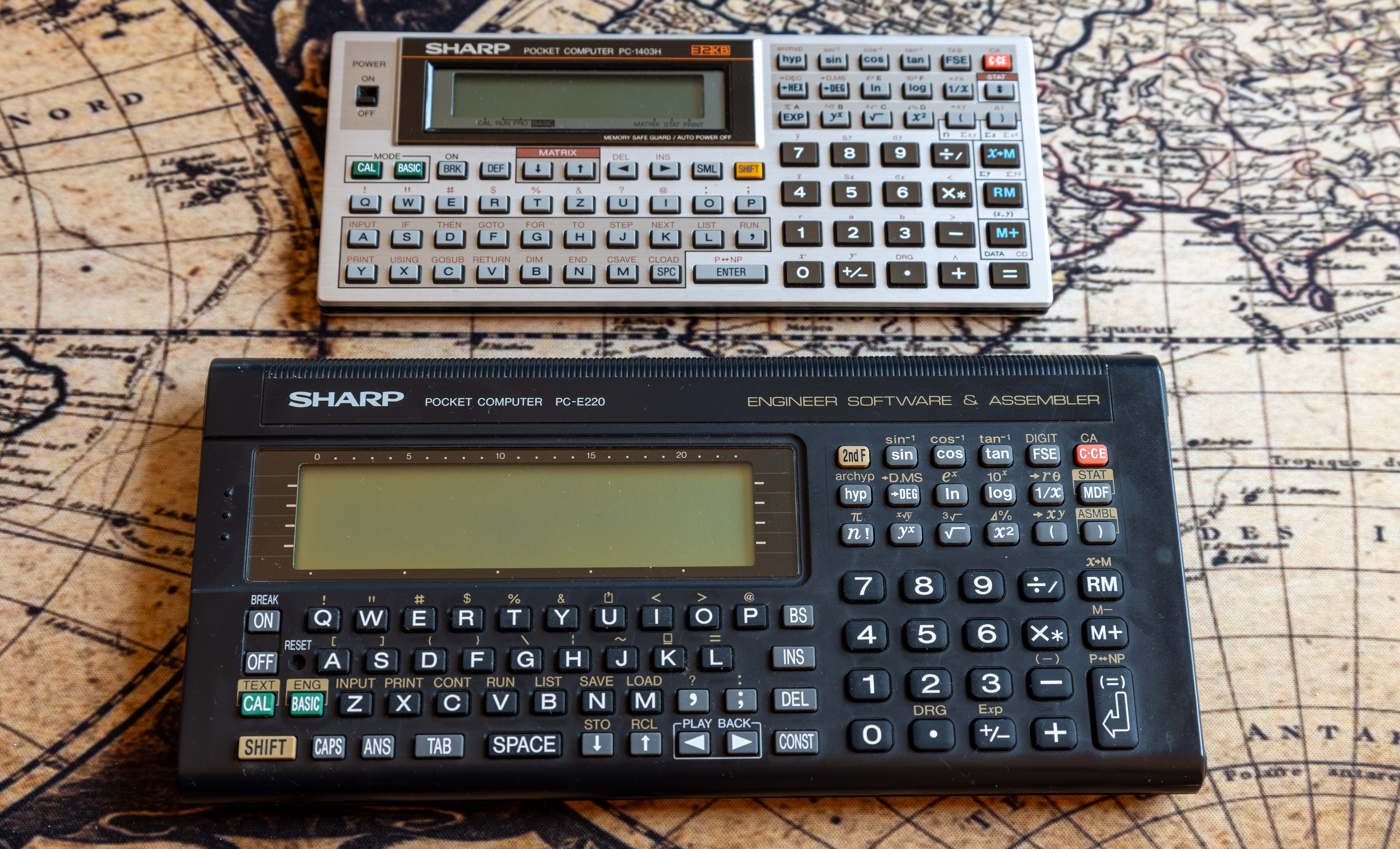Creating a customised game for a Sharp PC-E220 calculator - Galaxus