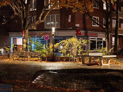 Geen perfecte opname, maar wel een bruikbare in het donker.